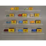 11 boxed Matchbox diecast models from the 1-75 Regular Wheel range; 12, 17, 25, 29, 34,37, 42, 47,