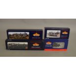 OO Gauge. 3 boxed Bachmann Steam Locomotives including  32-080 Class 56xx Tank 5601 BR lined