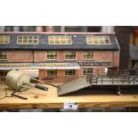 OO Gauge. Approximately 40  industrial and railway related Trackside Buildings and accessories