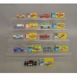 8 boxed Corgi Toys including  231 Triumph Herald, 242 Ghia Fiat 600 'Jolly', 252 Rover 2000, 263