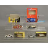 4 boxed Vitesse 1:43 scale Race and Rally cars including Porsche 956 'Kenwood' 24h Du Mans 1983