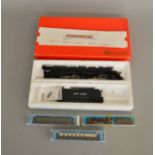 HO and N Gauges. A boxed Rivarossi 1585 4-8-8-4 Big Boy Union Pacific No. 4002, G+/VG together