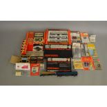 OO Gauge. A boxed Hornby R.698 BR 3 car DMU Pack  together with other railway related accessories,