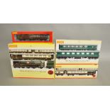 OO Gauge. A boxed Hornby R2300 Bournemouth Belle Set containing 4-6-2 Loco and three Coaches