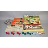 A boxed Victory Industries VIP Raceways Slot Car Set,  including some contents but missing the cars,