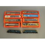 OO Gauge. 6 boxed Hornby Diesel Locomotives including R.319 Class 47 'The Queen Mother' together