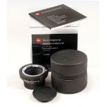 Leica Macro-Adapter M, (Leitz code 14652). For use with Macro Elmar 90mm f4. (condition 2/3E).