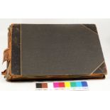 Victorian Photograph Album, inc Rugby School etc & Images by James Valantine. Spine poor. 52 pages