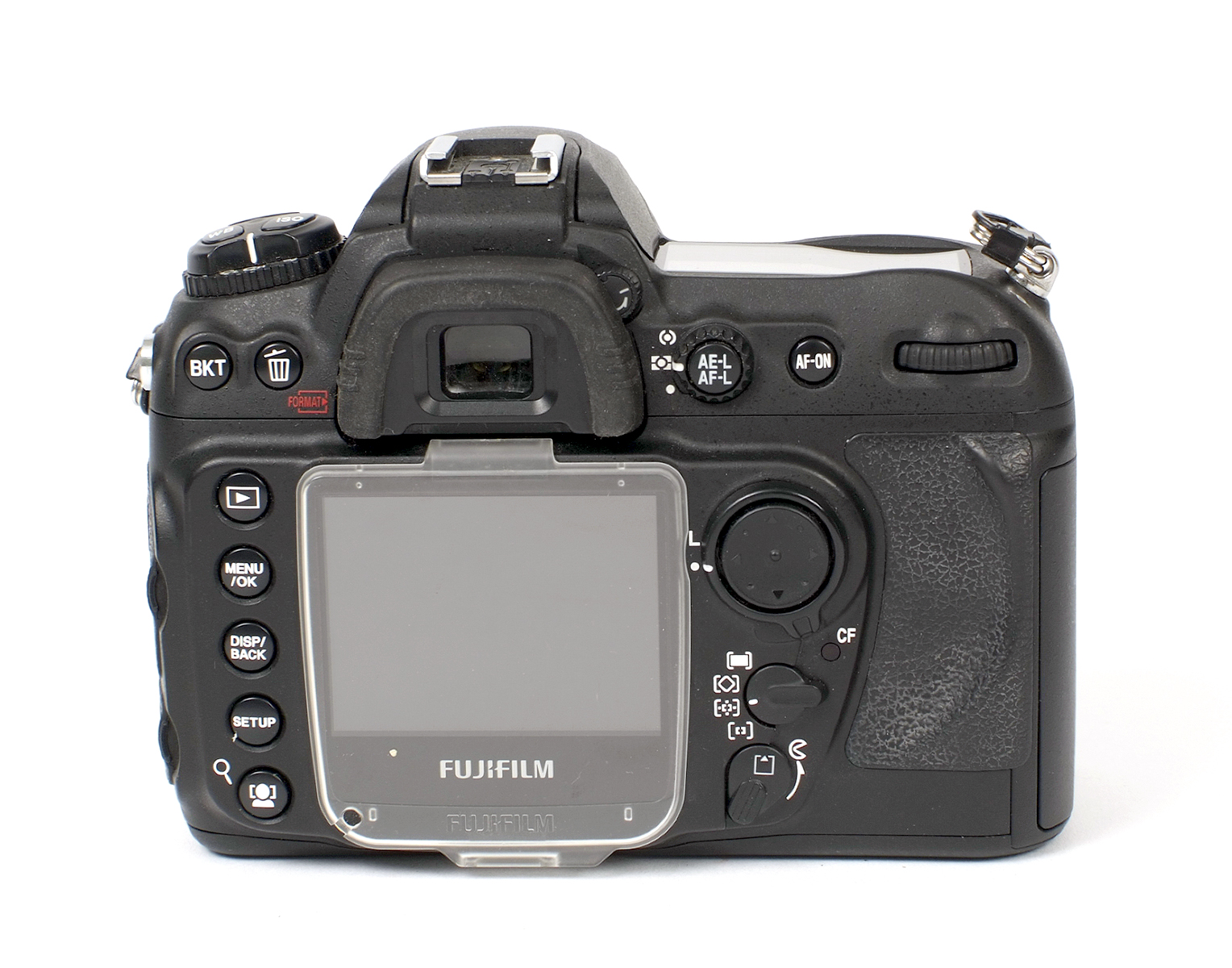 Fuji S5 Pro Digital SLR Camera Body. (condition 5E). With battery, charger, strap, instructions - Image 3 of 3