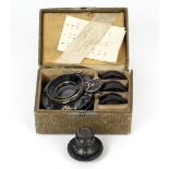 Rare Universal Jmagonal (aka Imagonal) Anastigmat Setz No1 Lens Set. A 'convertible' lens with