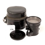 Angenieux 28mm f3.5 Retrofocus Lens for Alpa. #1133557 (condition 5F) with Alpa filter, case and