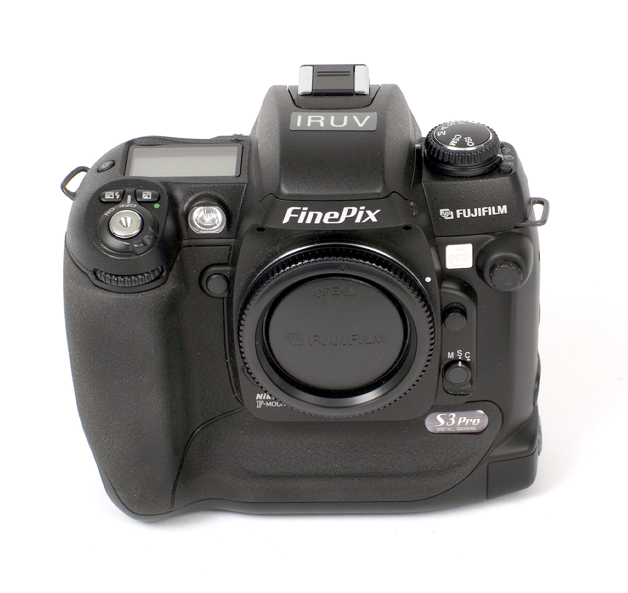 RARE Fuji S3 Pro UVIR DSLR. (condition 5E). With battery, charger, strap, CD & cables, in makers - Image 2 of 4