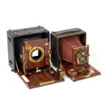 Rochester Optical Co. Pony Premo No.6 with Maroon Bellows. (condition 6F) and a 1/4 plate