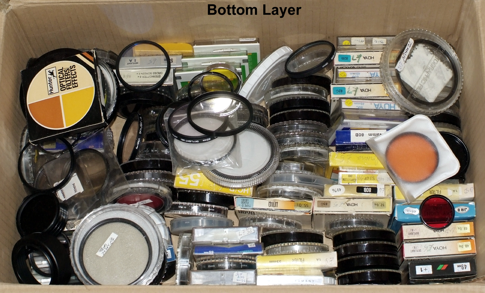 LARGE Quantity of Filters, Various Makes & Sizes. Overall condition good.