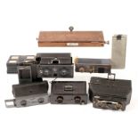 Uncommon French Jarret & Three Other Stereo Cameras. Comprising Jarret stereo; ICA Polyscop with