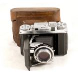 Rare Kershaw Peregrine III Folding Camera. #4/26226 (condition 5F). Fitted with a Taylor Hobson 80mm