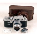 Reid IIIa Camera with Taylor Hobson 2 inch f2 Lens & Case. Body #P1944 (tiniest hint of a ding to