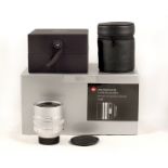 Sliver Leica Noctilux-M 0.95 50mm ASPH Lens, (Leitz code 11667). #4311115. (condition 2/3E) With