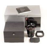 Black Leica Summilux M ASPH 21mm f1.4 Lens. (Leitz code 11647). #04301391. (condition 2/3E) With