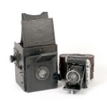 Certo Super-Sport Dual-Format Medium Format Rangefinder Camera. With Triplan 7.5cm f2.9 lens (CRF