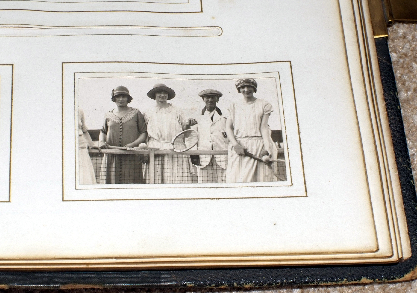 LARGE CDV Size Photograph Album, Images Mostly Later. 56 pages approx 16x12 inches with space for - Image 13 of 13