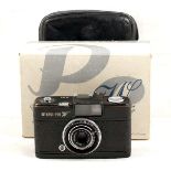 Uncommon Olympus Pen W Wide Angle Half Frame Camera. E. Zuiko-W 2.8 25mm lens (some wear/