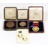 Small Selection of Medals etc of Photographic Interest. Comprising two limited edition Kodak badges,