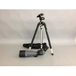 AG80 (RSPB) x19 x26 Spotting Scope with protective case and Viking S2 tripod.