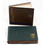 Two Edwardian Photograph Albums, WWI, Cycling Bathing etc. Pocket Kodak album has 24 pages 6 1/2"