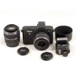 Nikon V1 Mirrorless Digital Camera Outfit.