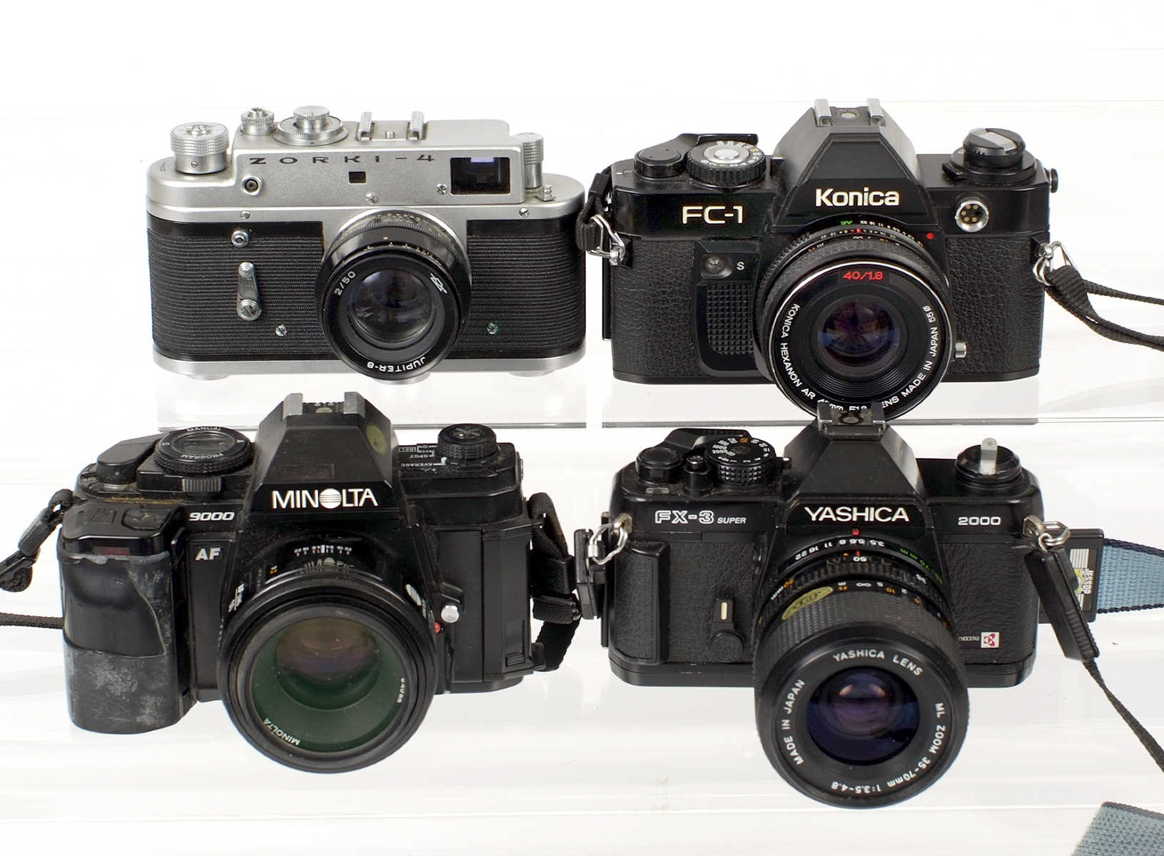 Box of Approx 10 35mm SLR & Other Cameras. To include Pentax ME, Minolta 9000AF (rough) with 50mm - Image 2 of 3