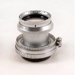 A Taylor Hobson 2 inch f2 Anastigmat L39 Screw Mount Lens #329086. As fitted to Reid cameras. Very