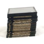 Twenty Magic Lantern Slides, Gent's Clock Mechanisms, Steam Trains etc. To include photographs and