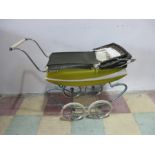 A vintage child's pram