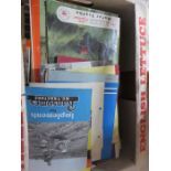 A collection of manuals and leaflets dating to 1960's relating to tractors, cars and machinery