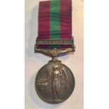 A Queen Elizabeth II General Service medal with Malaya clasp. Awarded to 2741582 L.A.C. D.GAME RAF