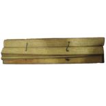 Antique South Eastern Asian script written on strips of wood bound together- possibly prayers-