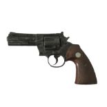 A replica revolver "Python 357", MGC model gun Co. made in Japan