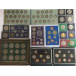 A large collection of proof coins etc.