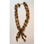 A Schubert natural amber necklace