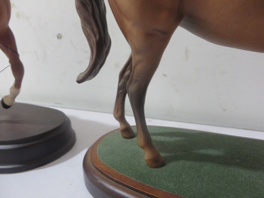 Four Beswick horses - 'First Born' on stand, 'Spirit of Wisdom' on stand, Piebald and a Bay - Image 4 of 17