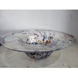 A large Art Glass bowl by Shakespeare, Taunton