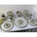 A collection of studio pottery, faint incised signature to reverse