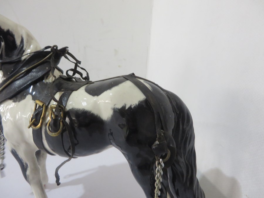 Four Beswick horses - 'First Born' on stand, 'Spirit of Wisdom' on stand, Piebald and a Bay - Image 16 of 17