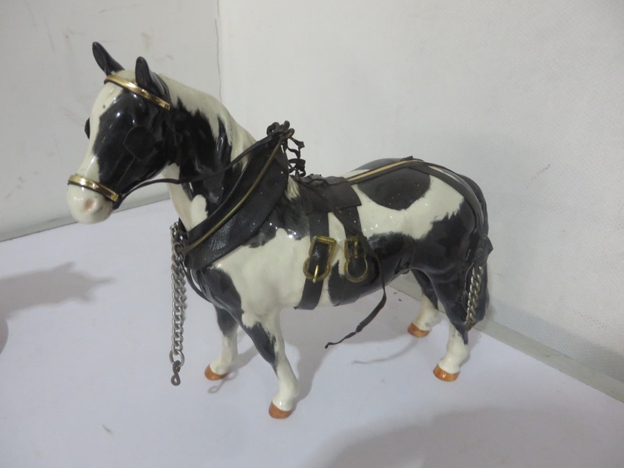 Four Beswick horses - 'First Born' on stand, 'Spirit of Wisdom' on stand, Piebald and a Bay - Image 13 of 17