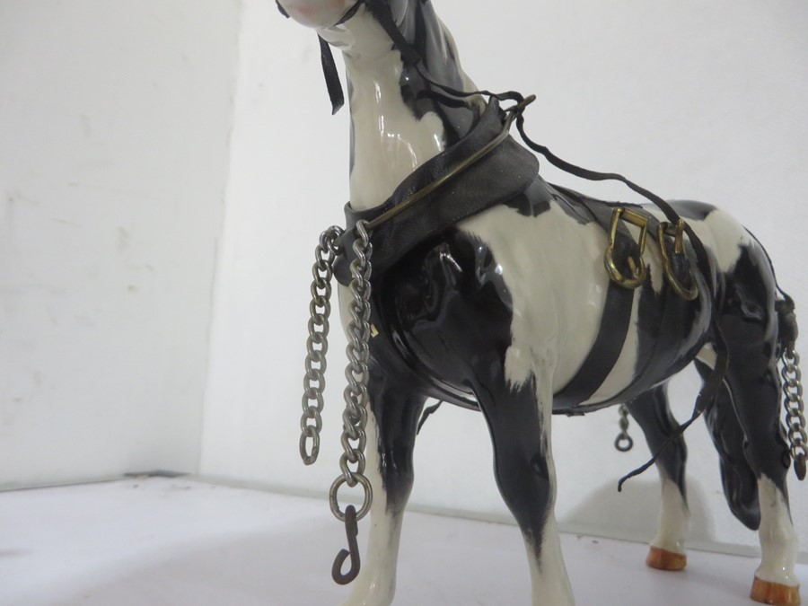 Four Beswick horses - 'First Born' on stand, 'Spirit of Wisdom' on stand, Piebald and a Bay - Image 14 of 17