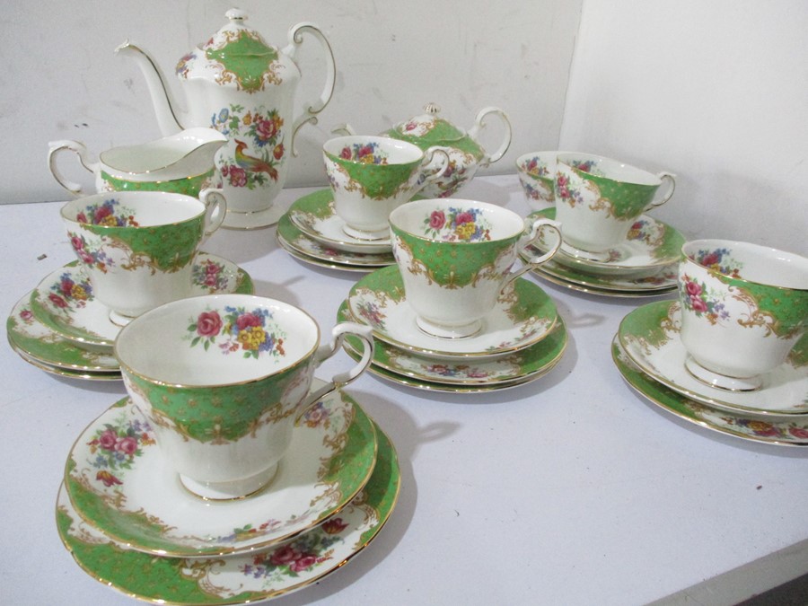 A part Paragon "Rockingham" pattern tea set - Image 6 of 6