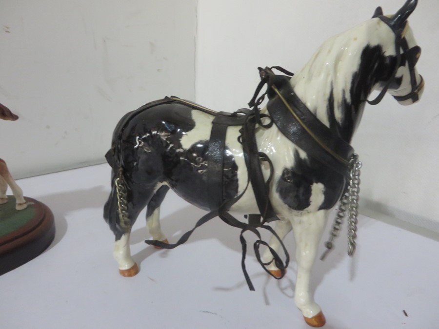 Four Beswick horses - 'First Born' on stand, 'Spirit of Wisdom' on stand, Piebald and a Bay - Image 17 of 17