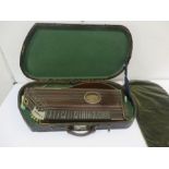 A Carl Gottlob Schusterjun zither in hard case