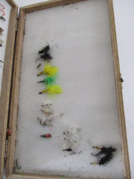 A collection of fishing flies in double sided Bob Church case - Image 5 of 7